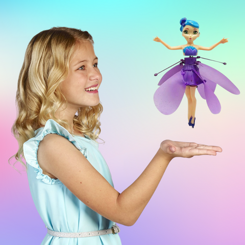 Flying Fairy Toy Rechargeable Indoor LED Flying Toy - Image 2