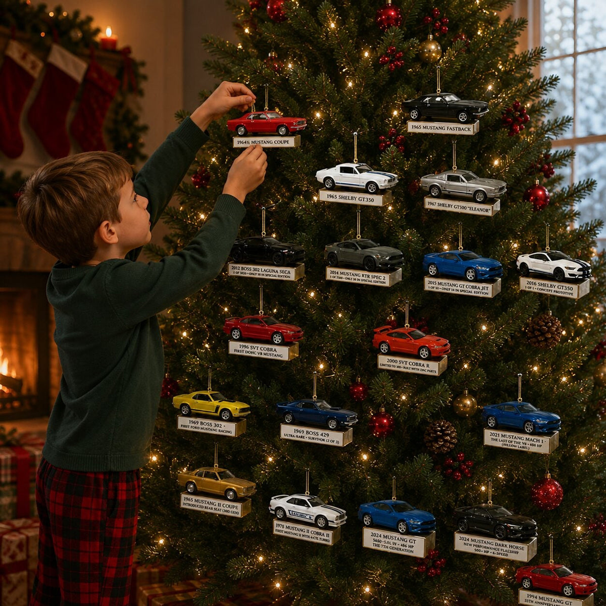 Ford Mustang Advent Calendar 2026 With 24 Miniature Model Cars - Image 4