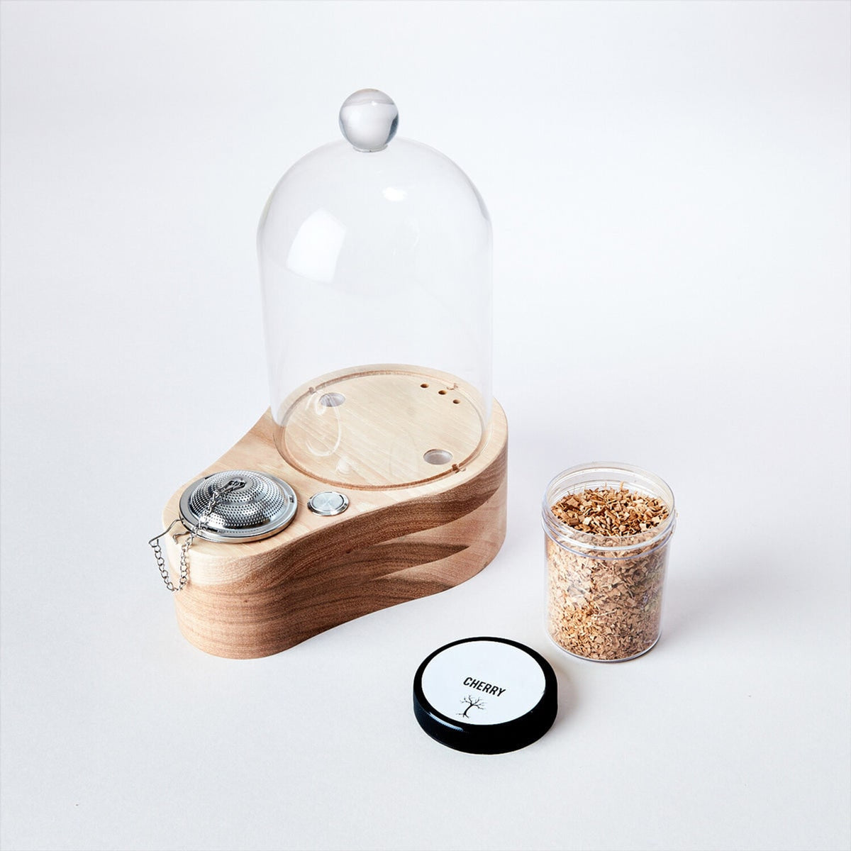 Glass Cocktail Smoker With Handcrafted Dome And LED Lighting - Image 18