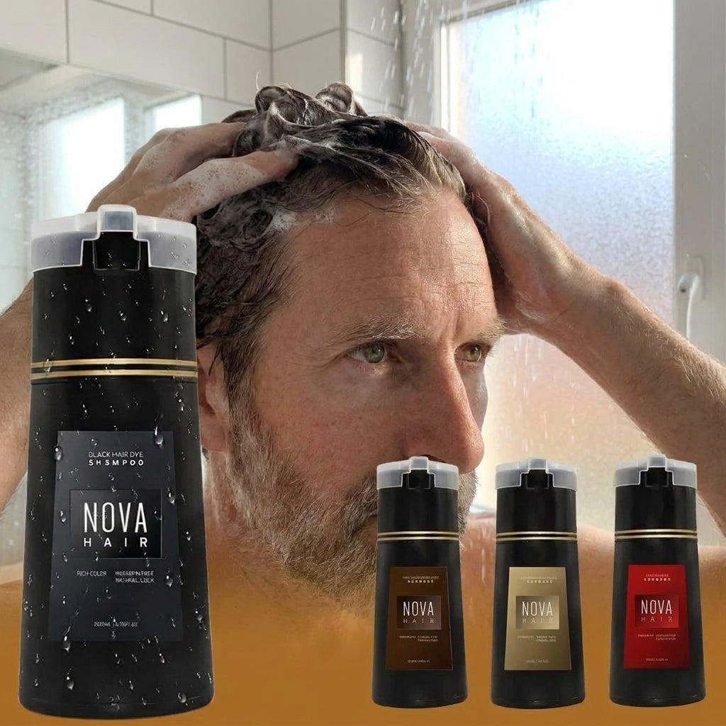 Hair Color Hair Dye Shampoo Grey Hair Shampoo Multi-Color Liquid - Image 1