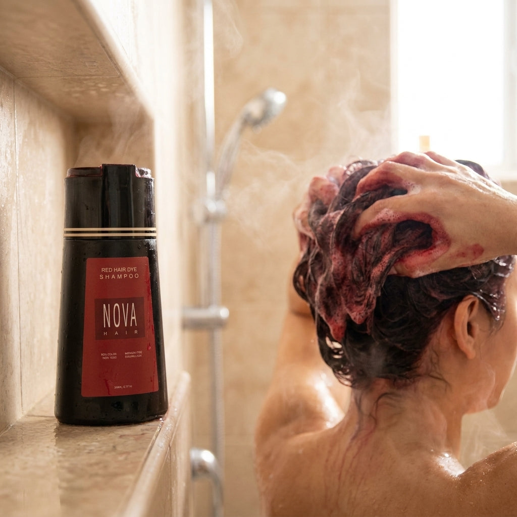 Hair Color Hair Dye Shampoo Grey Hair Shampoo Multi-Color Liquid - Image 9