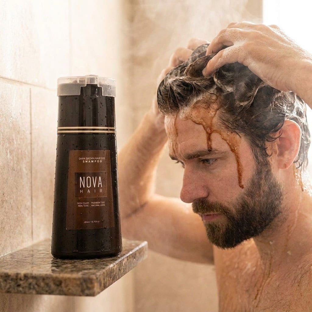 Hair Color Hair Dye Shampoo Grey Hair Shampoo Multi-Color Liquid - Image 6
