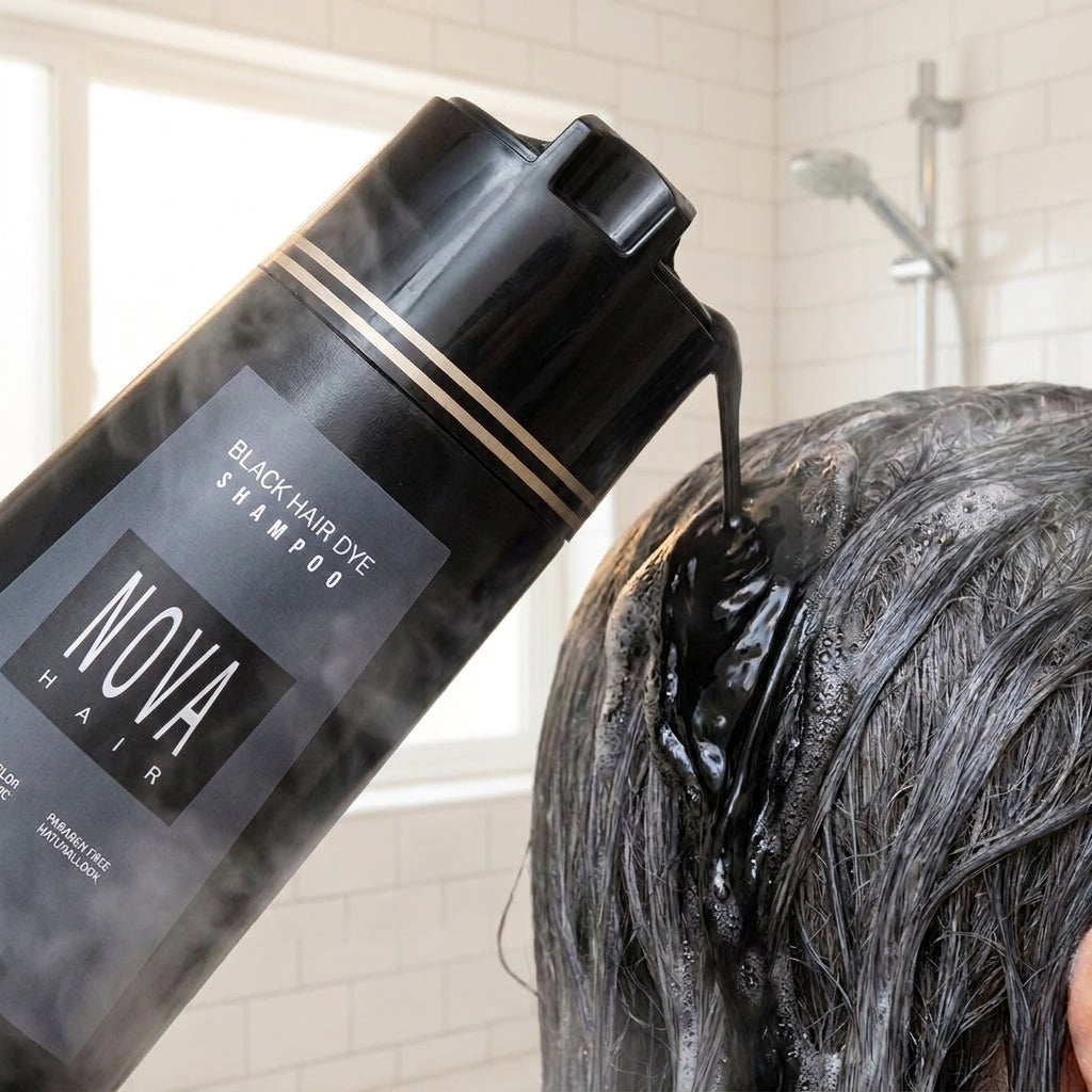 Hair Color Hair Dye Shampoo Grey Hair Shampoo Multi-Color Liquid - Image 5