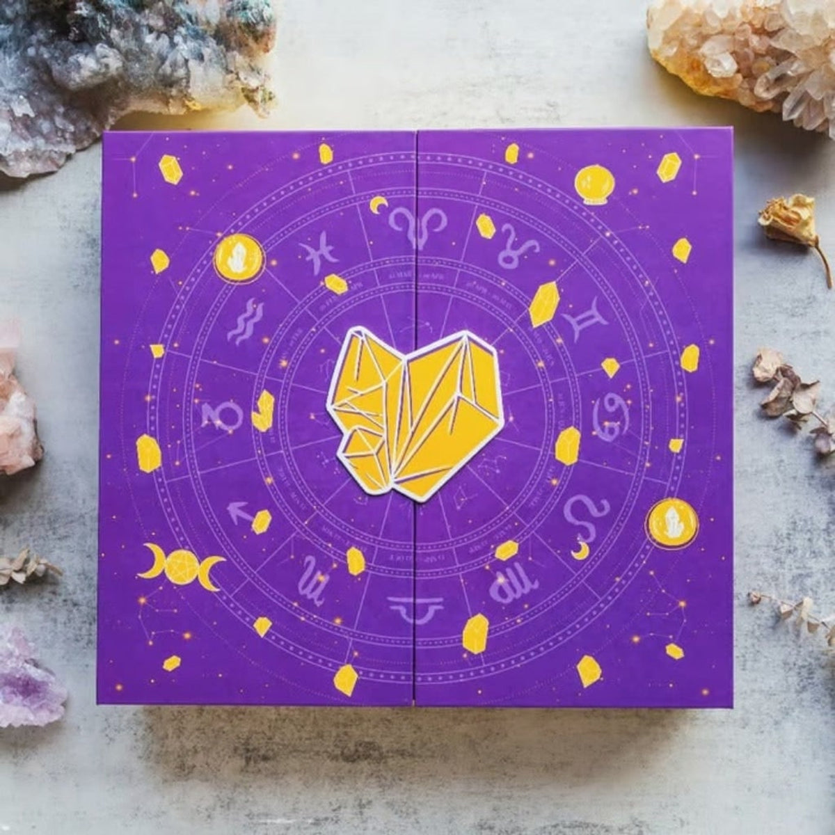 Halloween Crystal Advent Calendar 24 Day Countdown Box With Gemstones And Celestial Decorations - Image 5