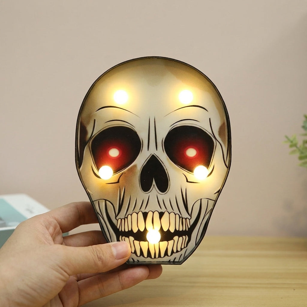 Halloween Shaped LED Lights Battery Operated Room Decor - scale