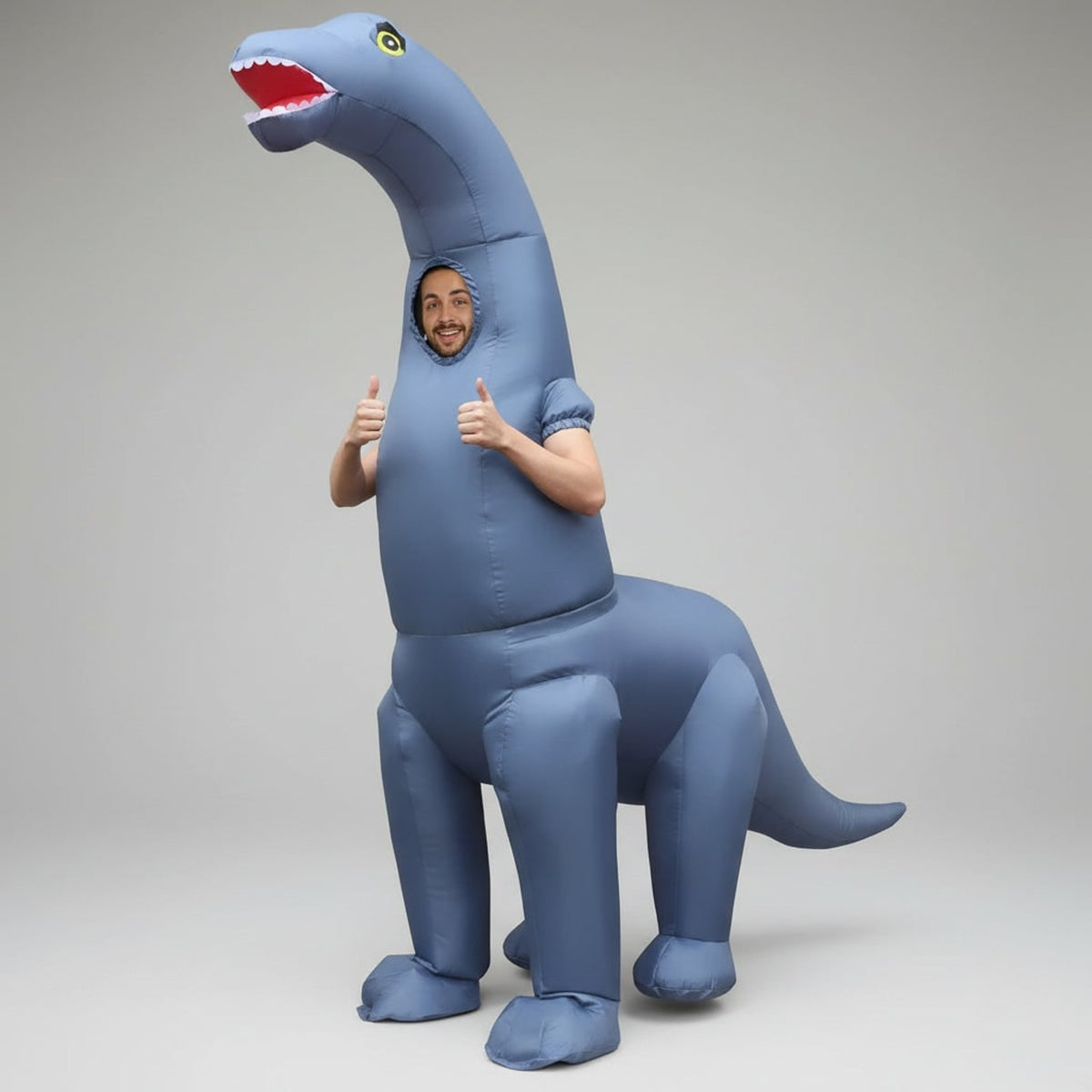 Halloween Dinosaur Inflatable Costume With Long Neck And Tail Party Cosplay Suit For Instant Dino Transformation - Image 1