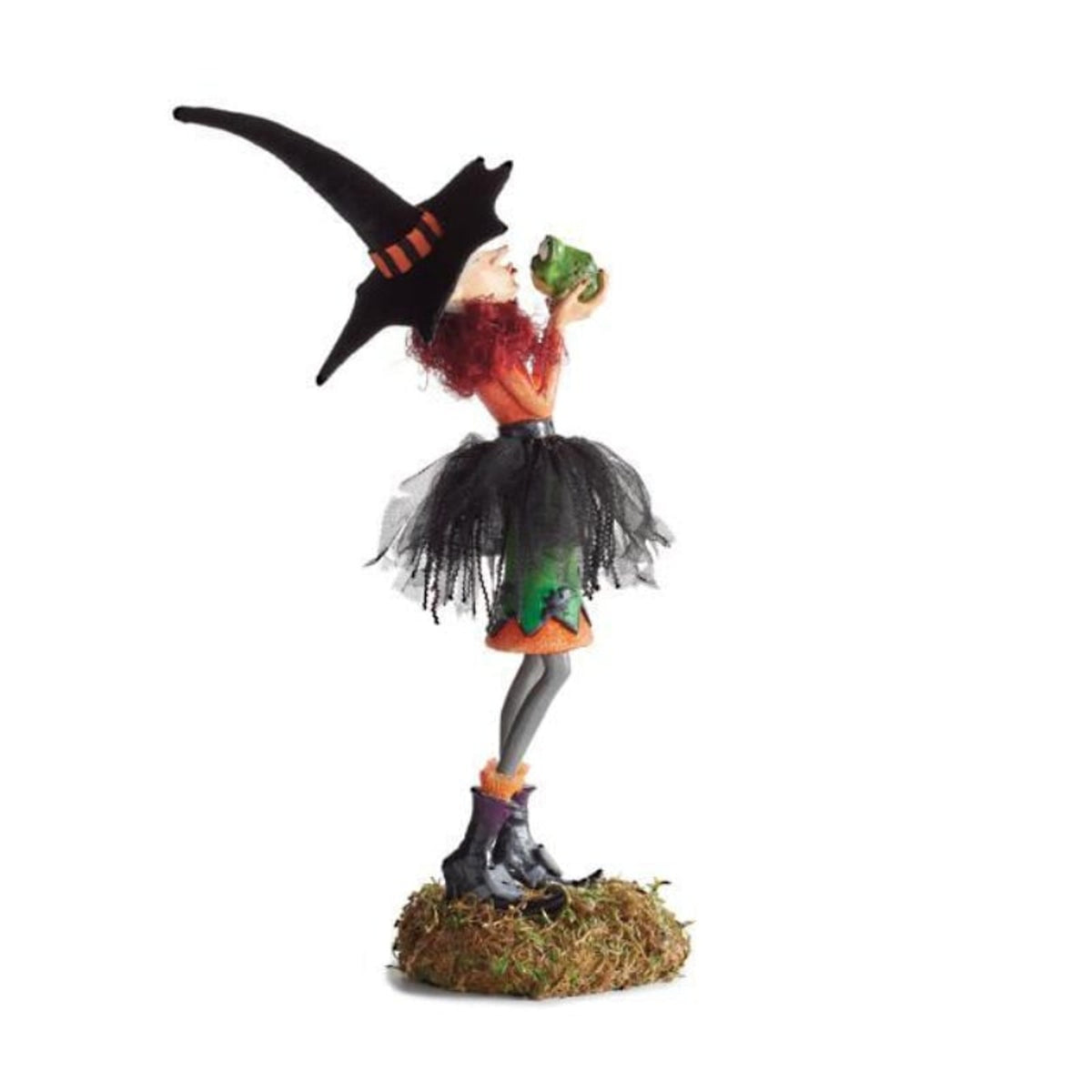 Halloween Figurine Witch Decor Multicolor Indoor Decorative Resin Figure - Image 6