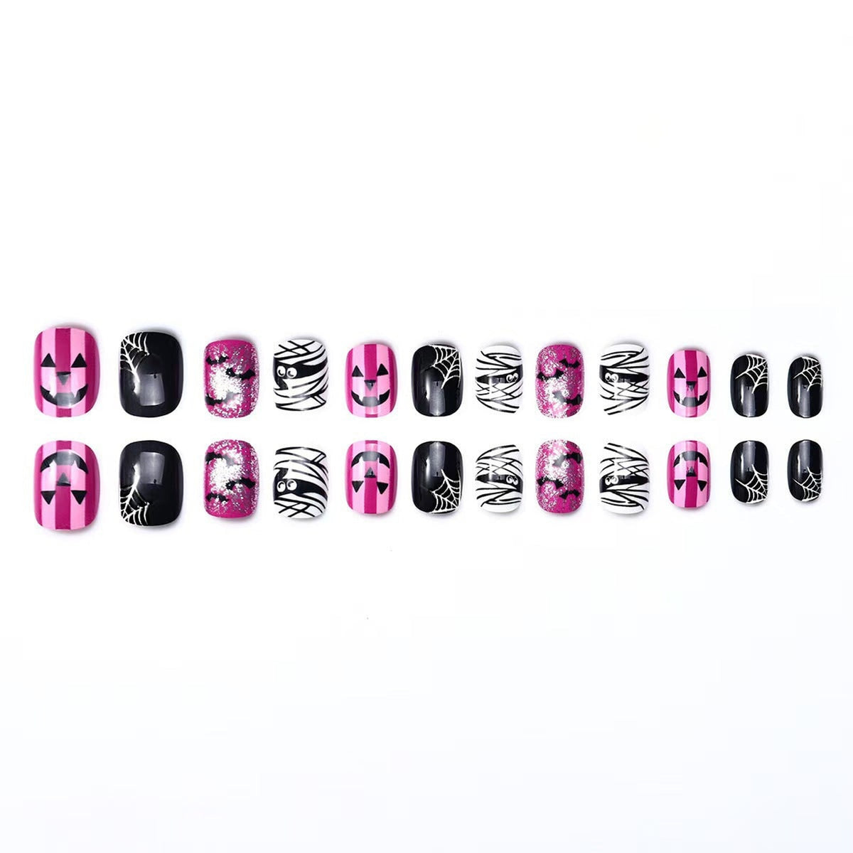 Halloween Press On Nails Kreatives Halloween-Nagelset Karnz - Image 5