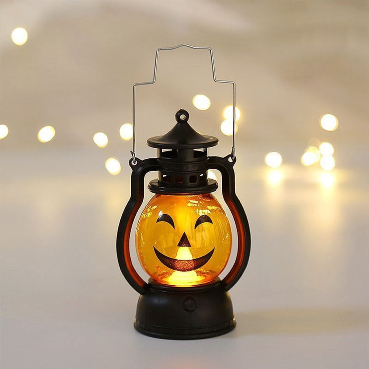 Halloween Pumpkin Lantern Light LED Ghost Oil Lamp Decoration For Spooky Parties Home Decor And Festive Atmosphere Lighting - Image 3
