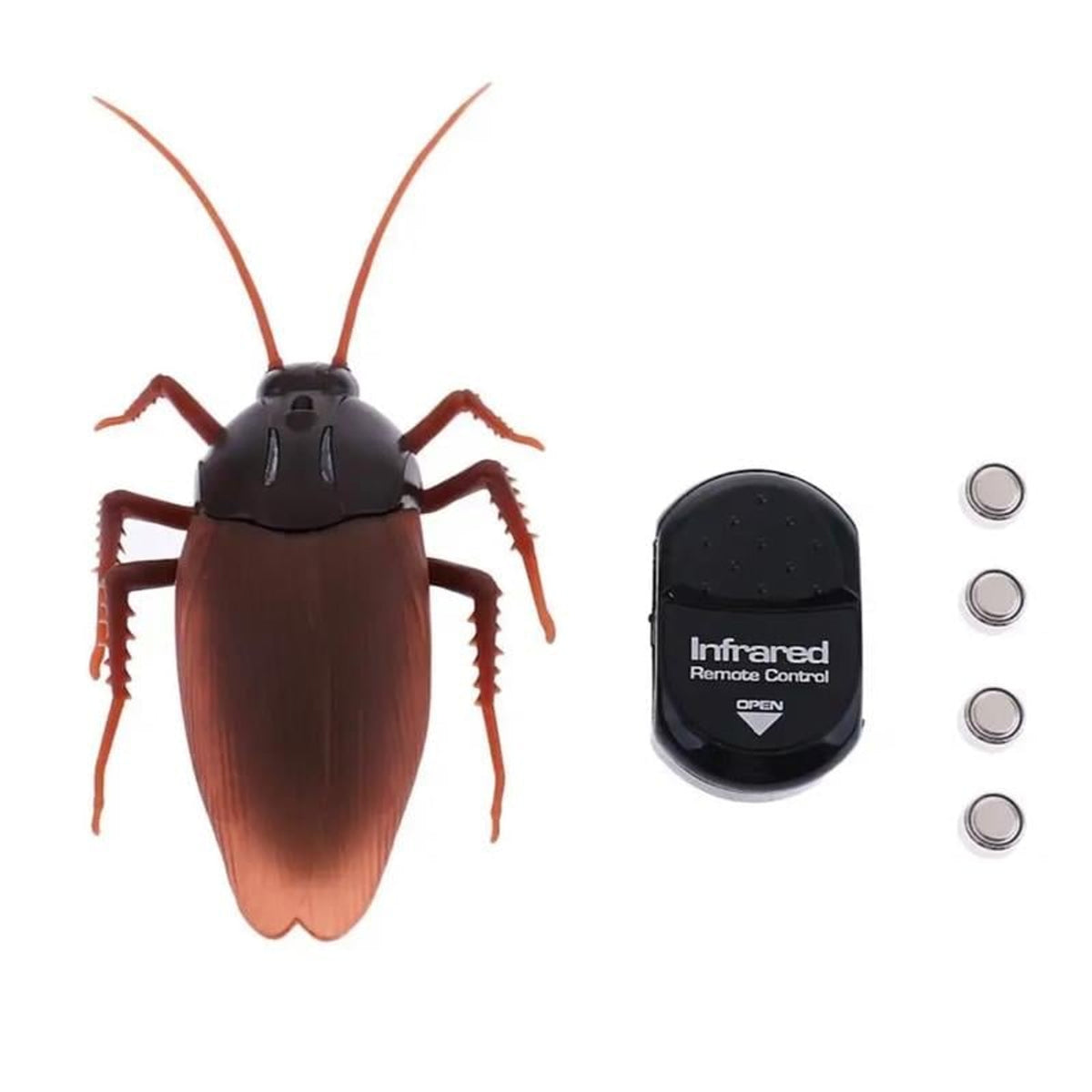 Halloween Remote Control Insect Toy With Glowing Red Eyes And Realistic Crawl - Image 2