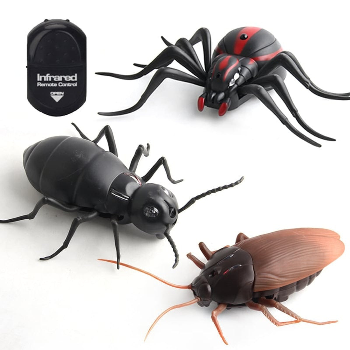 Halloween Remote Control Insect Toy With Glowing Red Eyes And Realistic Crawl - Image 8