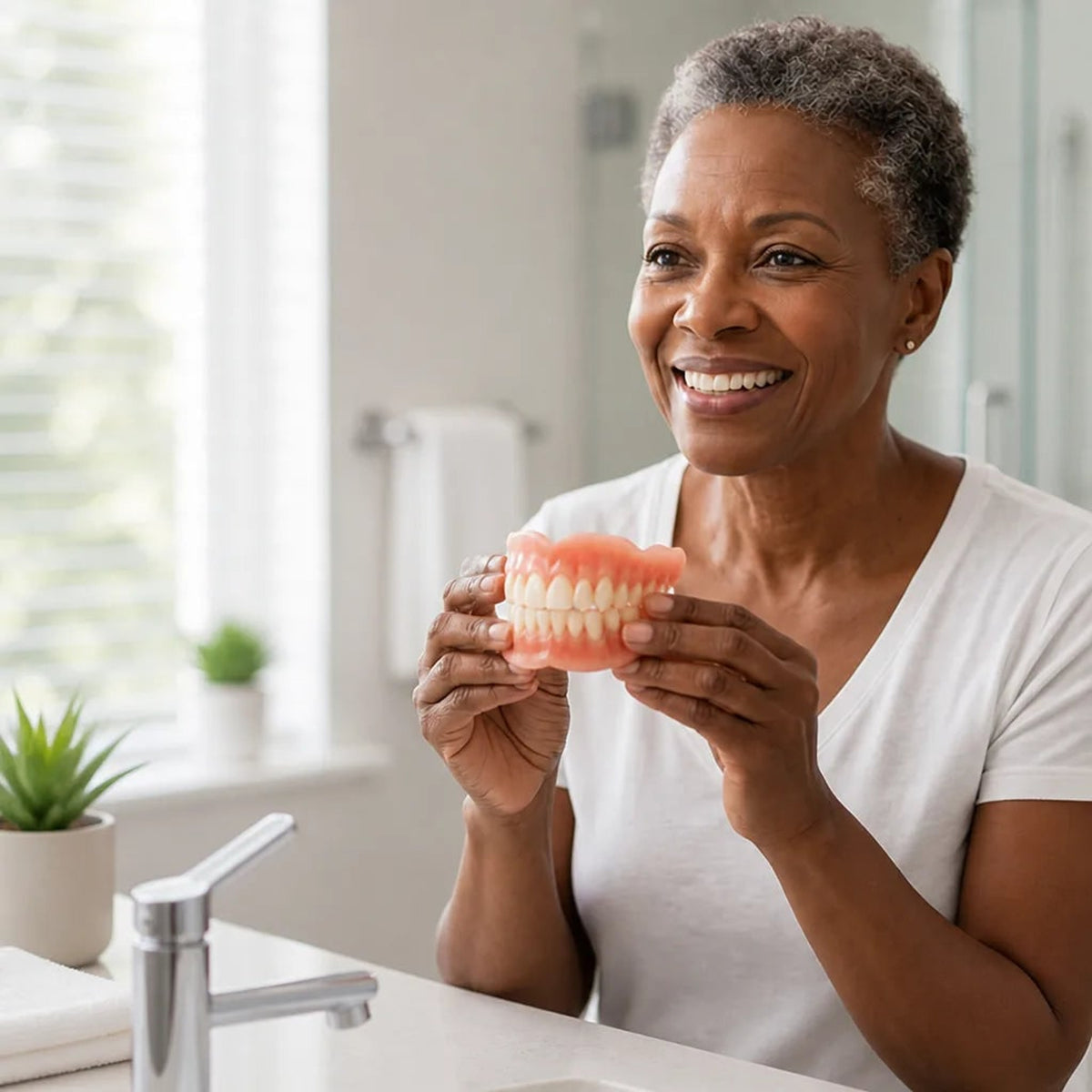 Heat-Forming Custom Fit Denture Set With No Adhesive Needed - Image 2
