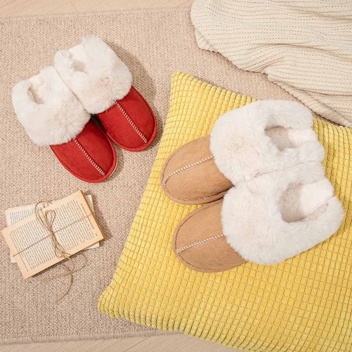 Heated Slippers With Soft Lining And Non-Slip Sole - Image 7