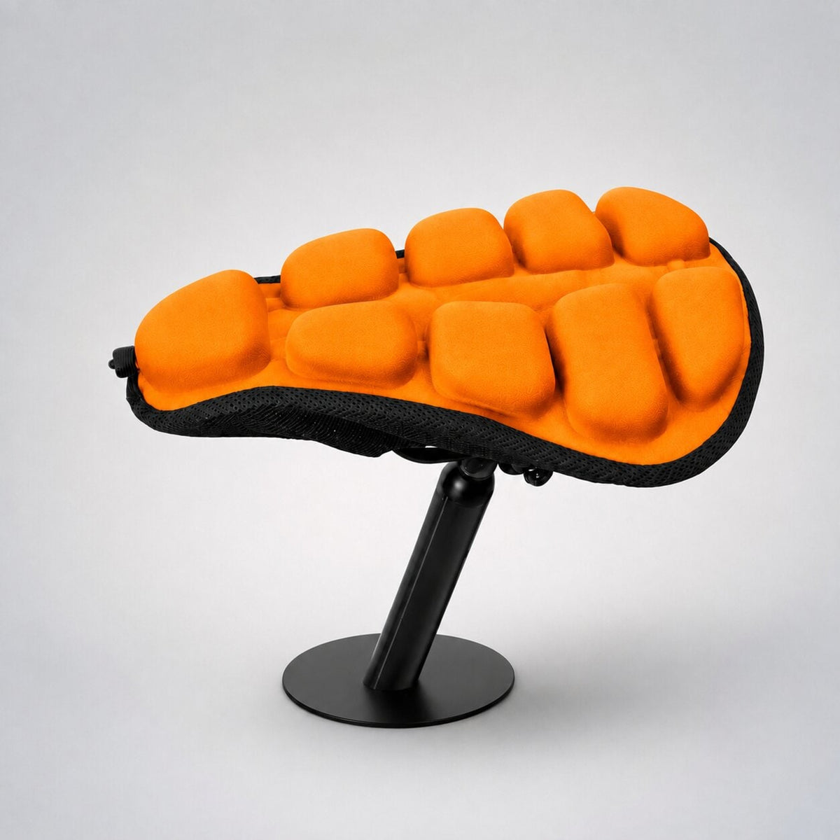 Inflatable Bike Seat Cover With Hand Pump And Elastic Straps - Image 1