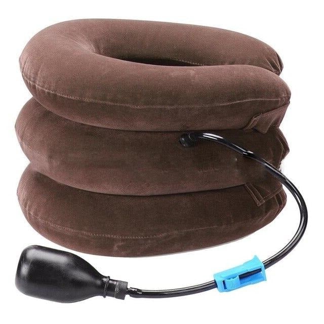 Inflatable Neck Traction Collar Three Layers Cervical Pillow - Image 5