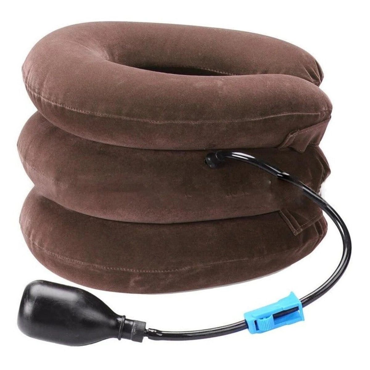 Inflatable Neck Traction Collar Three Layers Cervical Pillow - Image 10