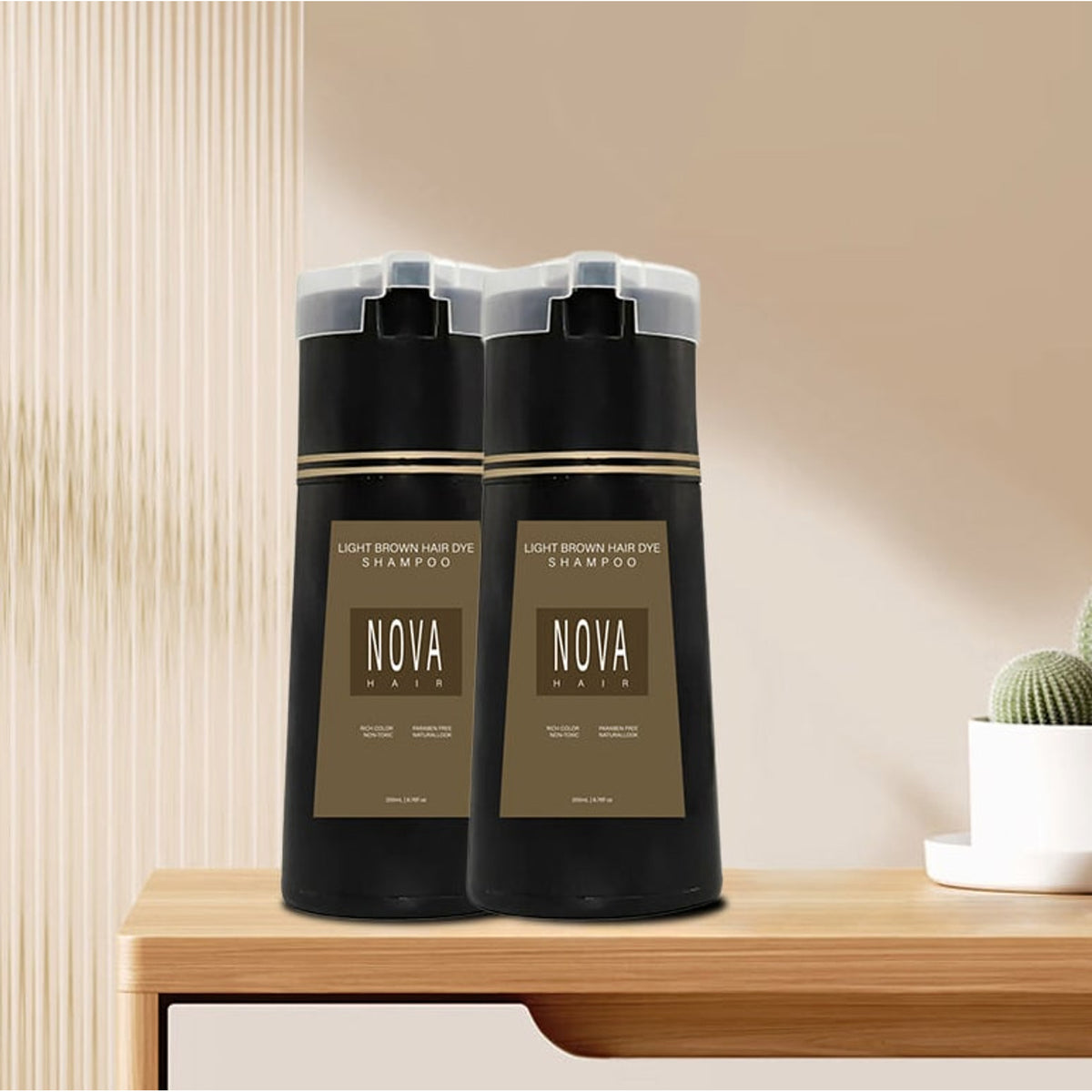 Instant Gray Coverage Hair Dye Shampoo With Natural Botanicals - Image 17