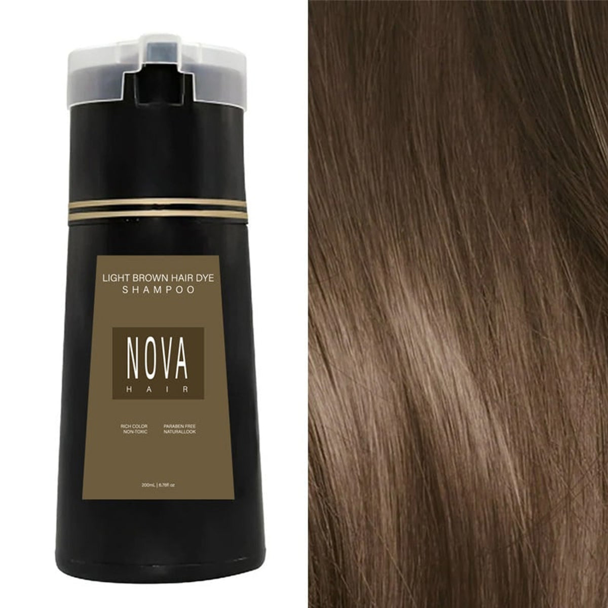 Instant Gray Coverage Hair Dye Shampoo With Natural Botanicals - Image 14