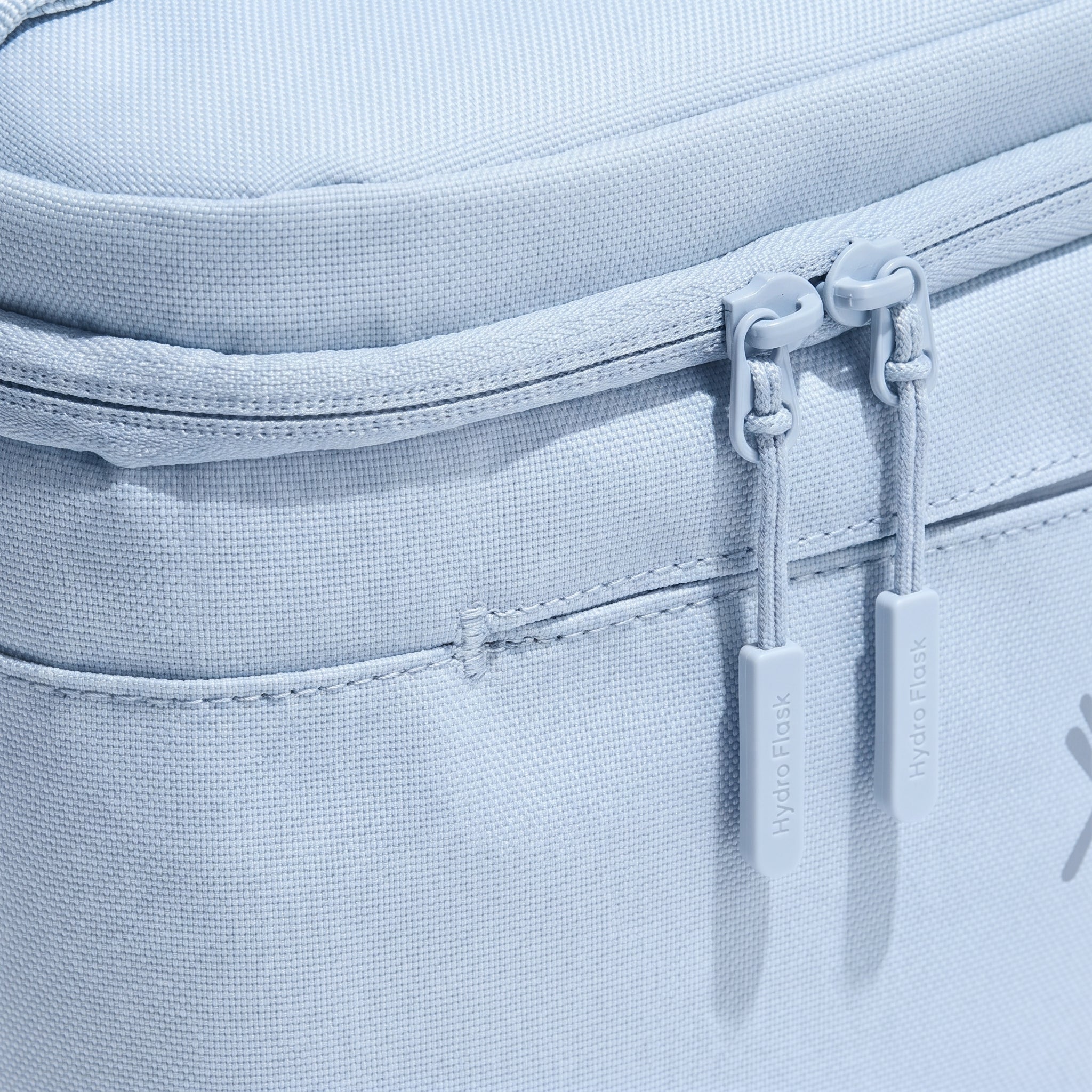 Lunch Bag Insulated for Work Cooler Light Blue Soft Sided - detail