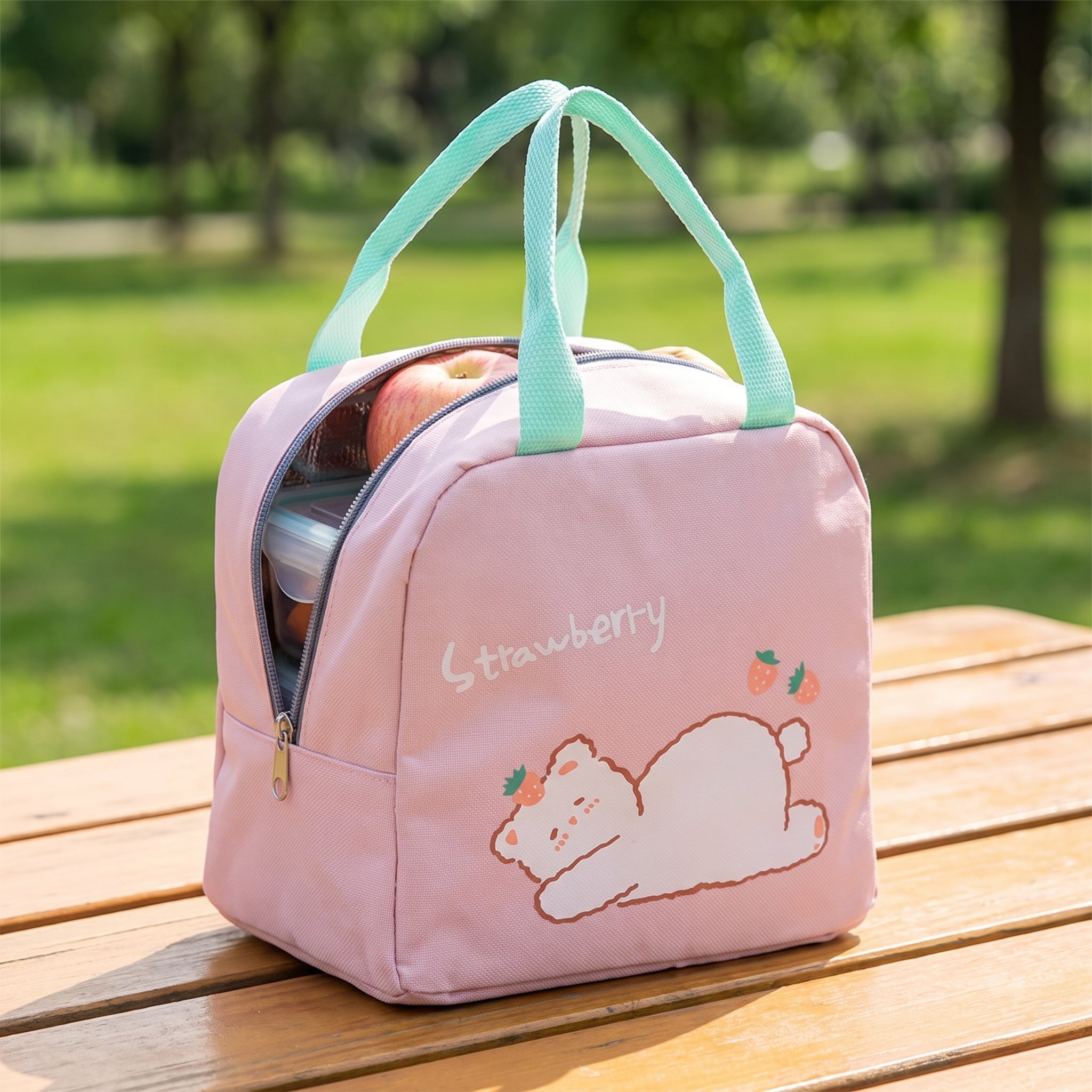 Lunch Bag Insulated Cooler for Work Soft-Sided Fabric Design - hero
