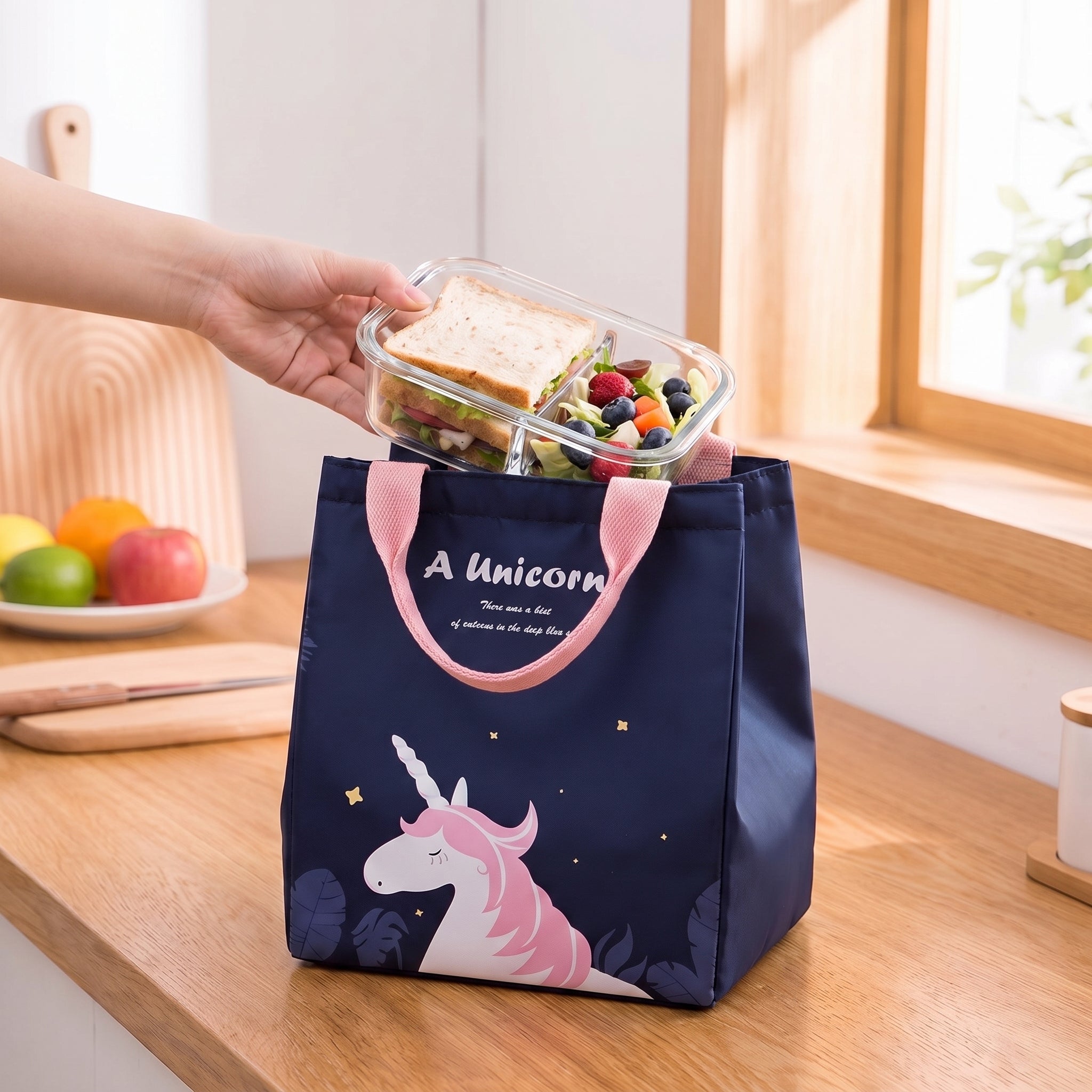 Lunch Bag Insulated Cooler for Work Soft-Sided Fabric Design - Image 13