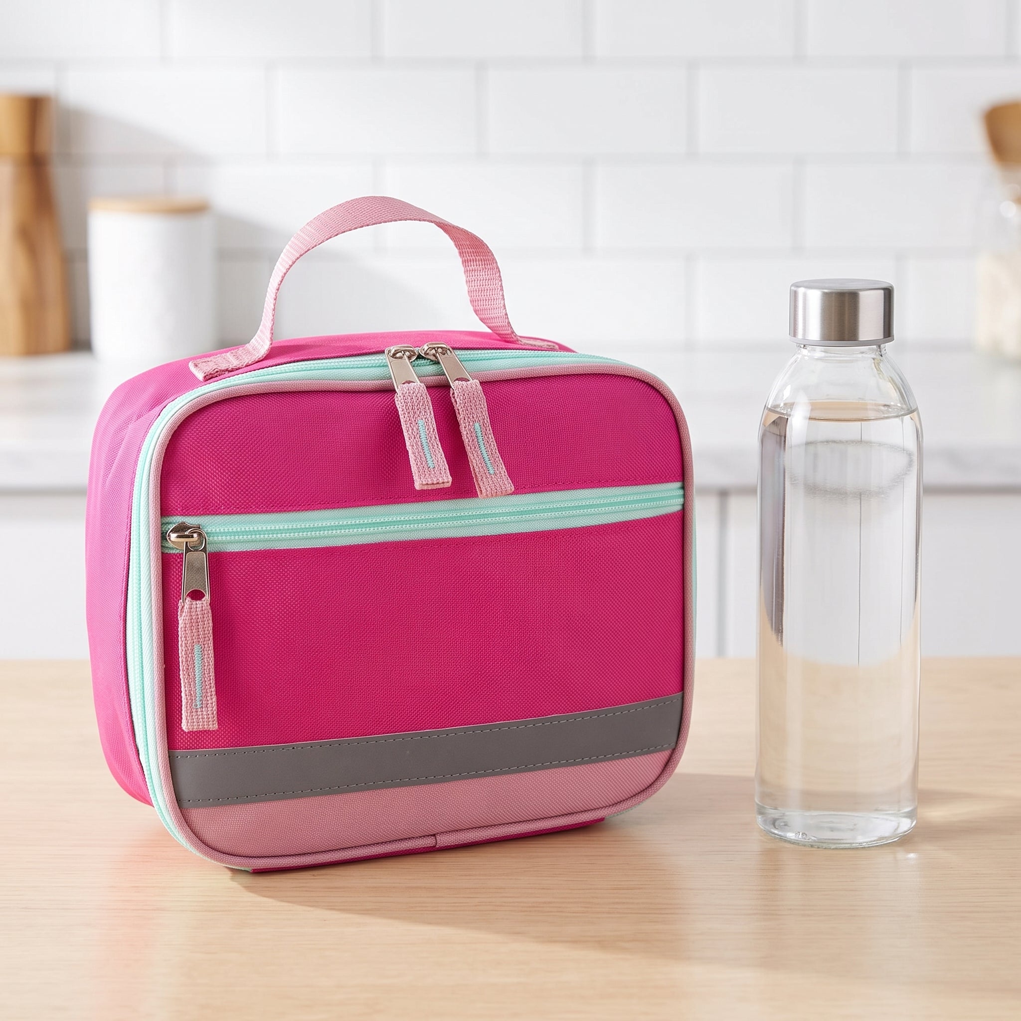 Lunch Bag Insulated for Work Cooler Set Reinforced Handle - scale