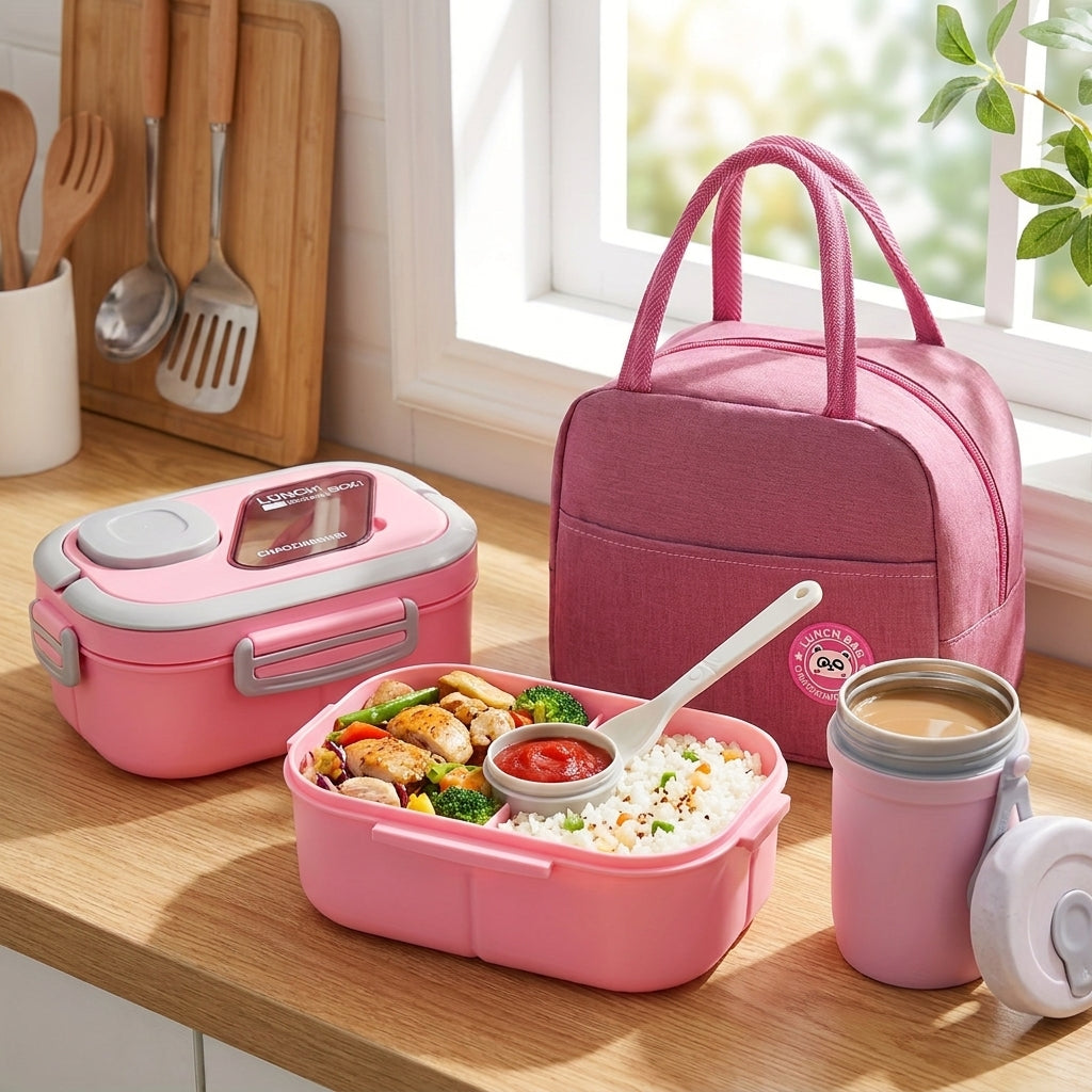 Lunch Box Adult Reusable Stainless Steel Kitchen & Dining Container - hero