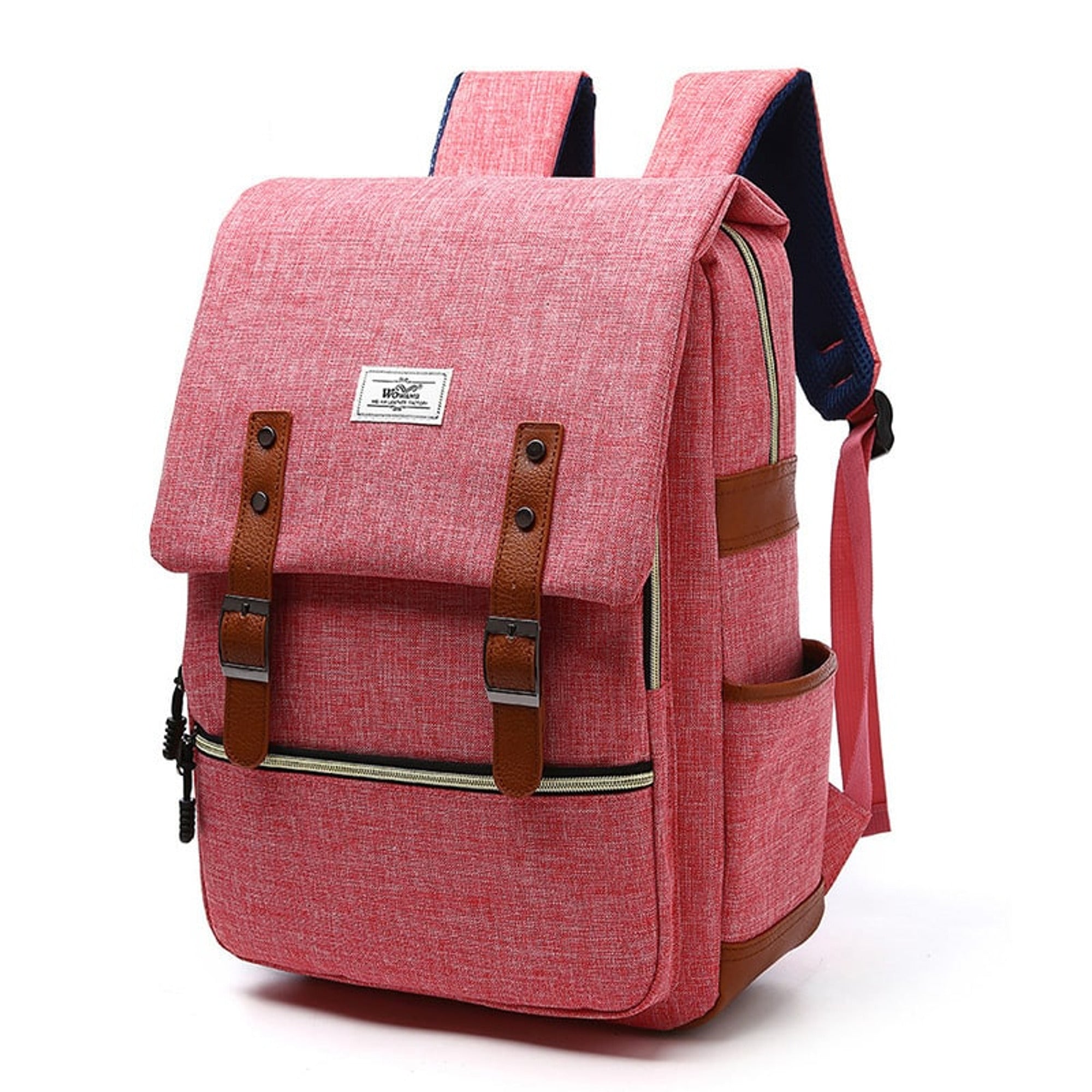Laptop Bag Backpack Rechargeable Canvas USB Port - Image 1