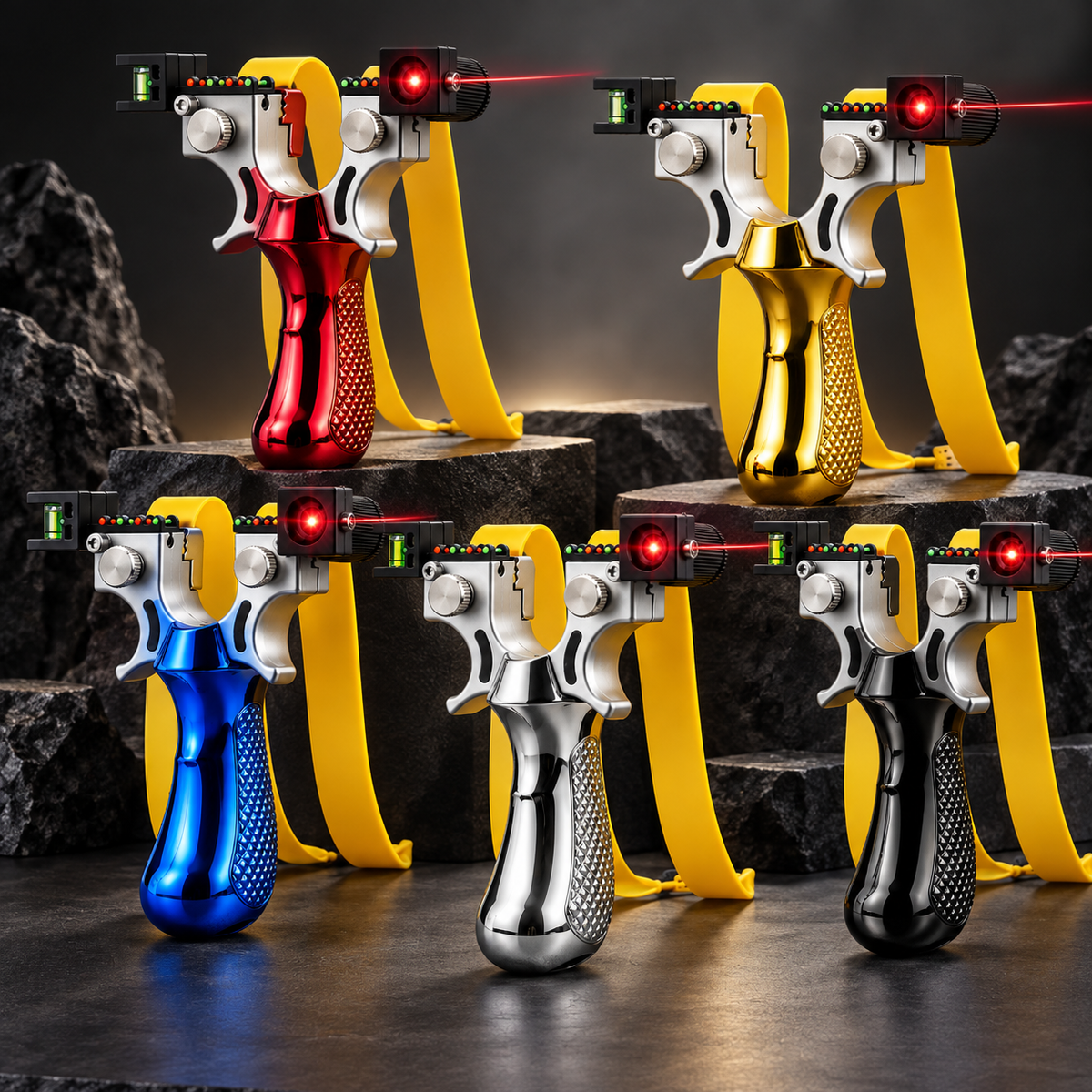Laser Slingshot For High Accuracy Target Practice And Precision Shooting - Image 1
