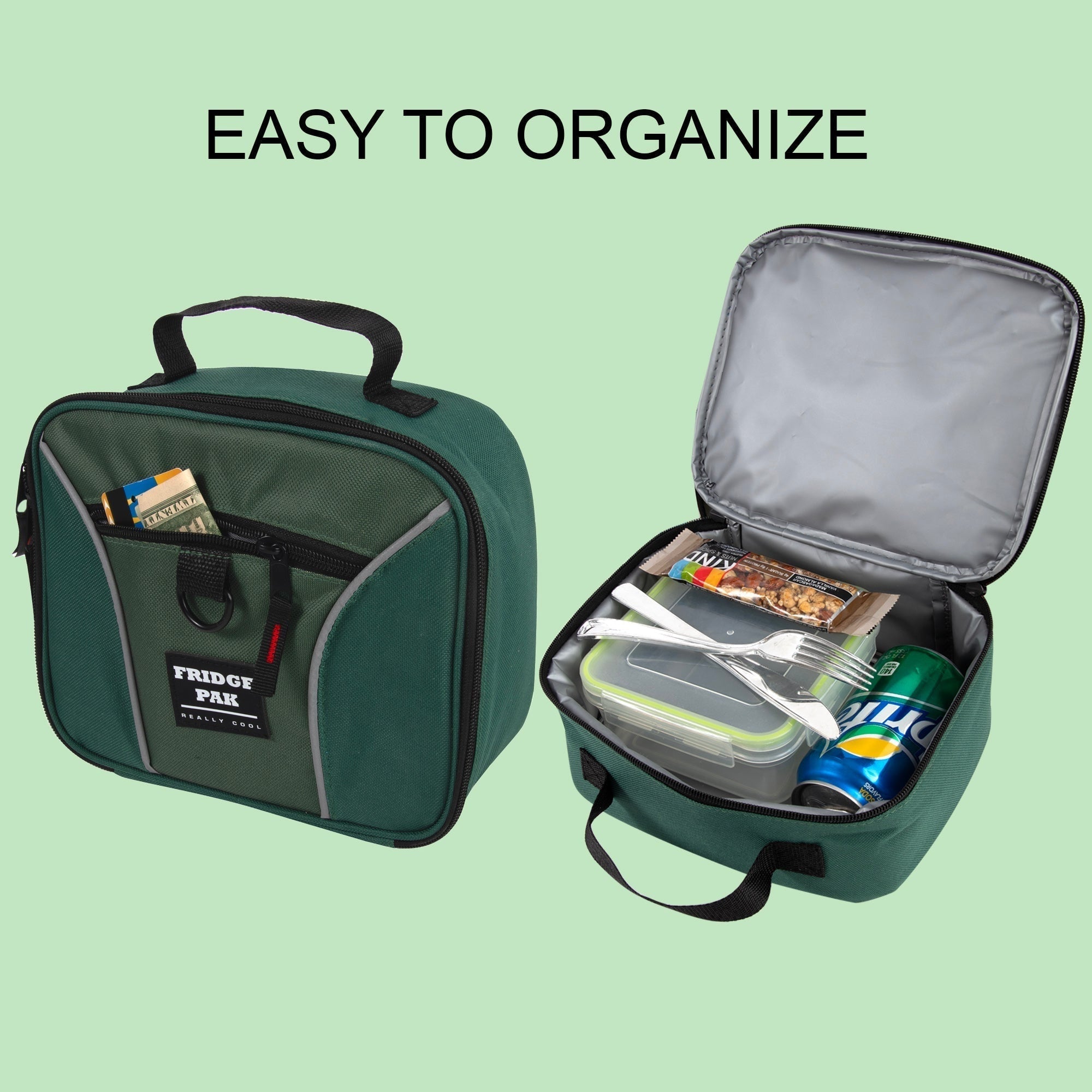 Lunch Bag Bag for Work Cooler Bag Insulated Fabric Insulated Cooler - Image 5