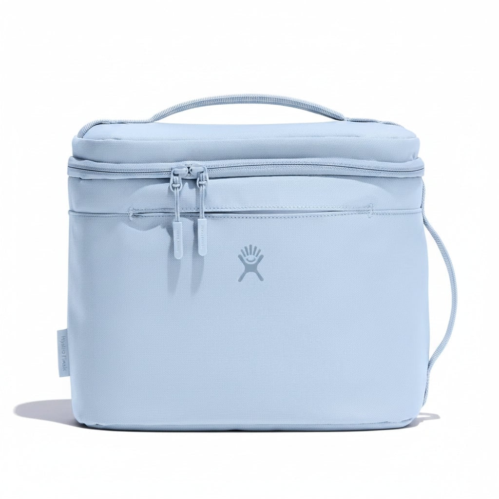 Lunch Bag Insulated for Work Cooler Light Blue Soft Sided - Image 1