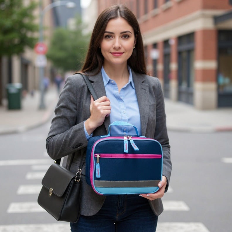 Lunch Bag Insulated for Work Cooler Set Reinforced Handle - Image 8