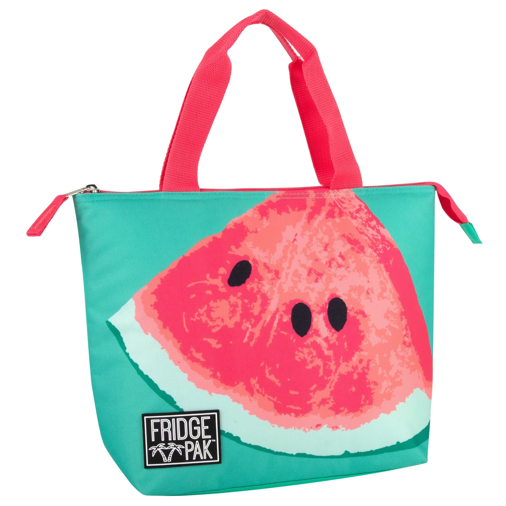 Lunch Bag Insulated Tote Reusable Watermelon Print - Image 1
