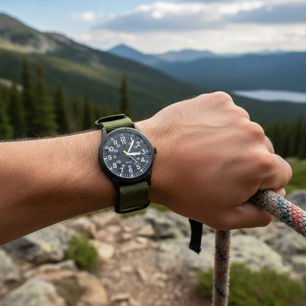 Men's Sports Watch Rugged Outdoor Adventures Durable Sports Watch - Image 1