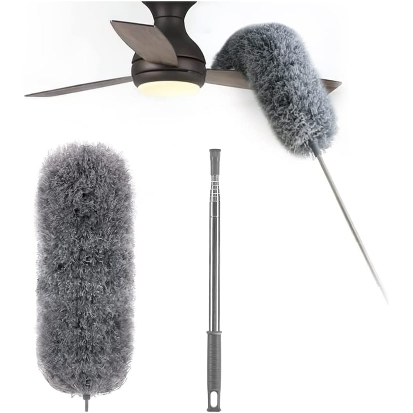 Microfiber Duster Extendable Duster Long Handle Ceiling Fan Cleaning - Image 4