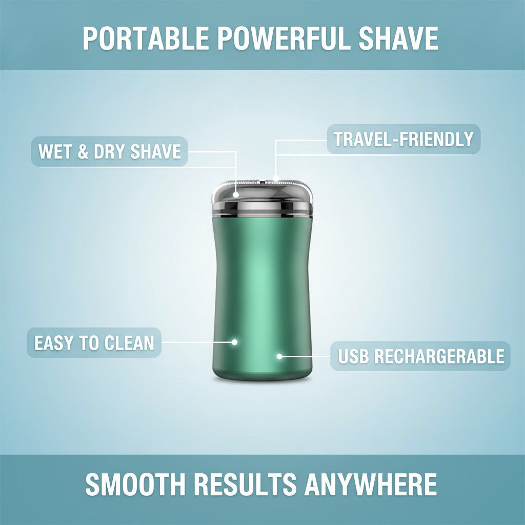 pocket electric razor key benefits and features