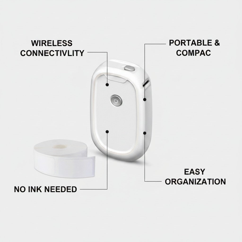 mini label printer key benefits and features