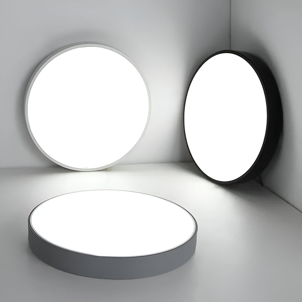 Minimalist Round LED Ceiling Light With Acrylic Diffuser - Image 18