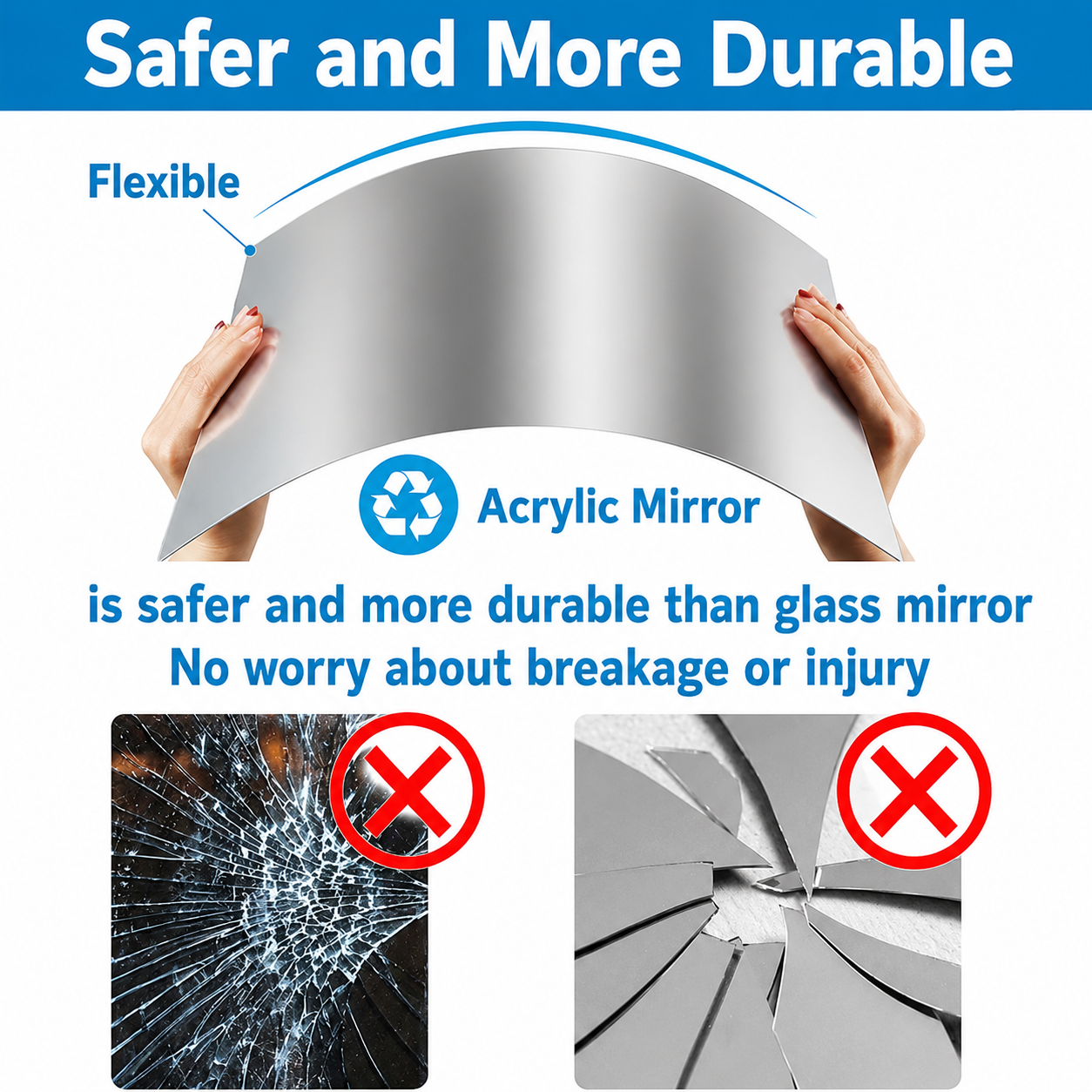 Mirror Wall Decor Decorative Mirror Definition Mirror Mirror Sticker - Image 7