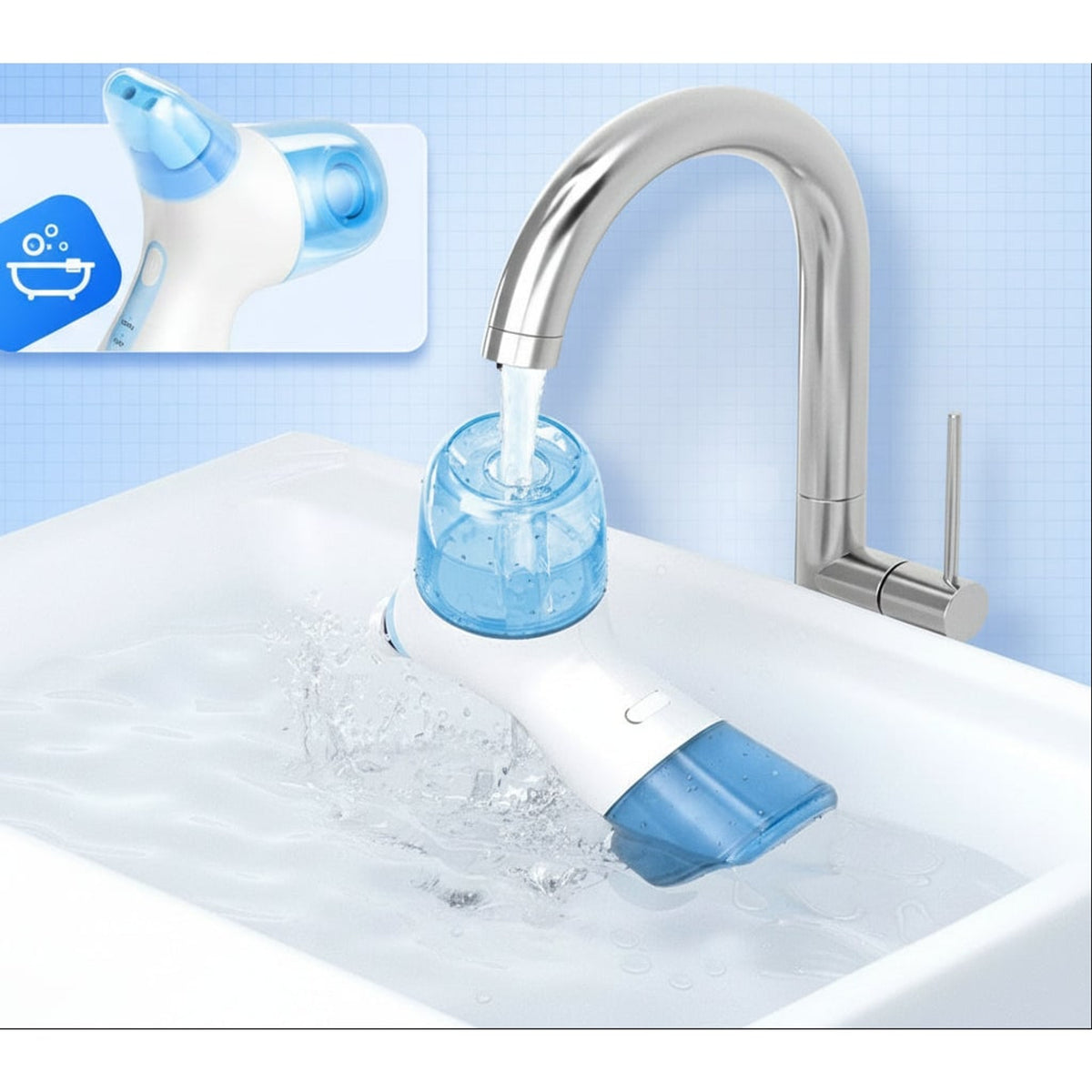 Nasal Irrigation System With Electric Water Tank For Sinus And Allergy Relief - Image 9