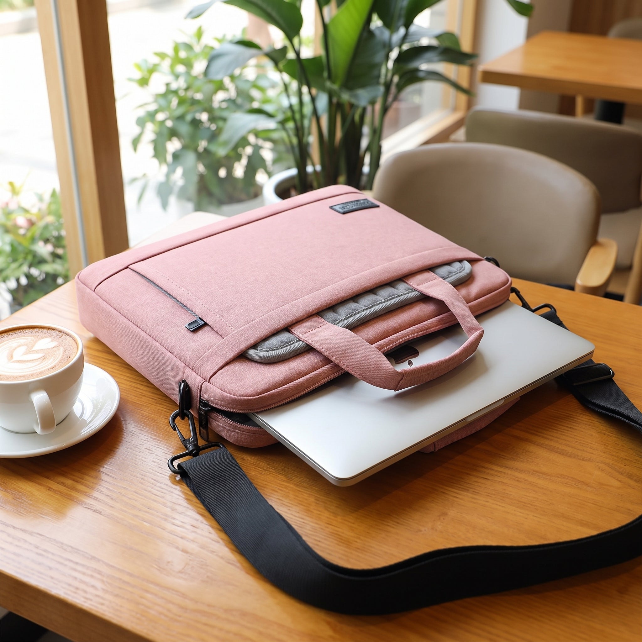 Laptop Bag Messenger Shoulder Strap Padded - Image 4
