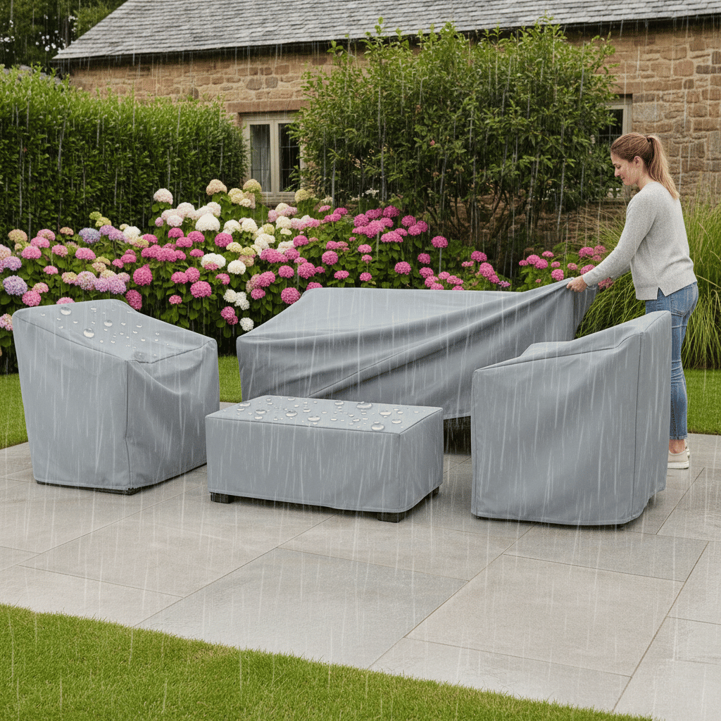 Outdoor Furniture Cover Weatherproof Heavy Duty Protection - Image 4