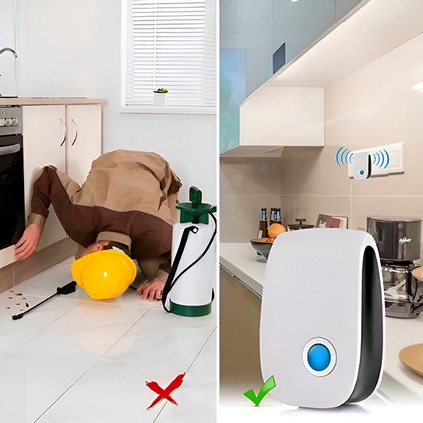 Pest Control Insect Repellent Ant Repeller Ultrasonic Pest Repeller - Image 2