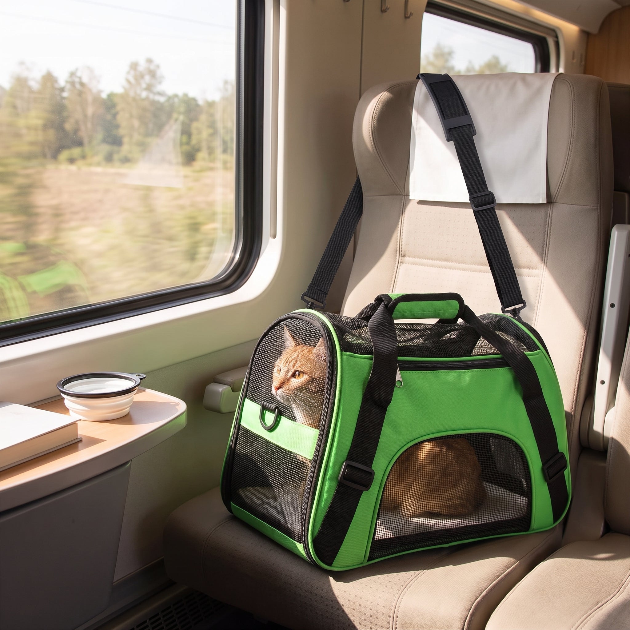Travel Bag Pet Carrier for Cats Soft Sided Dog - hero