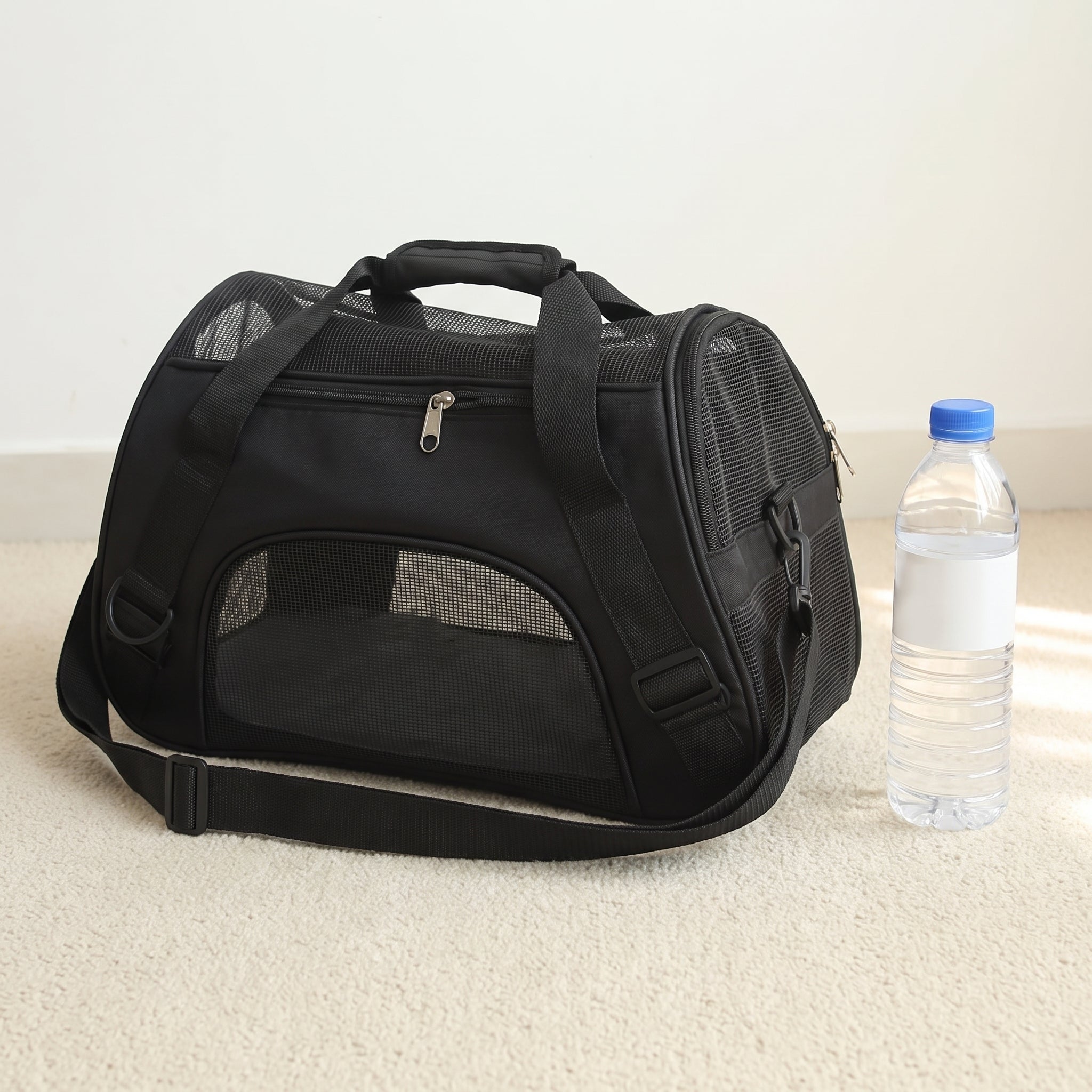 Travel Bag Pet Carrier for Cats Soft Sided Dog - scale