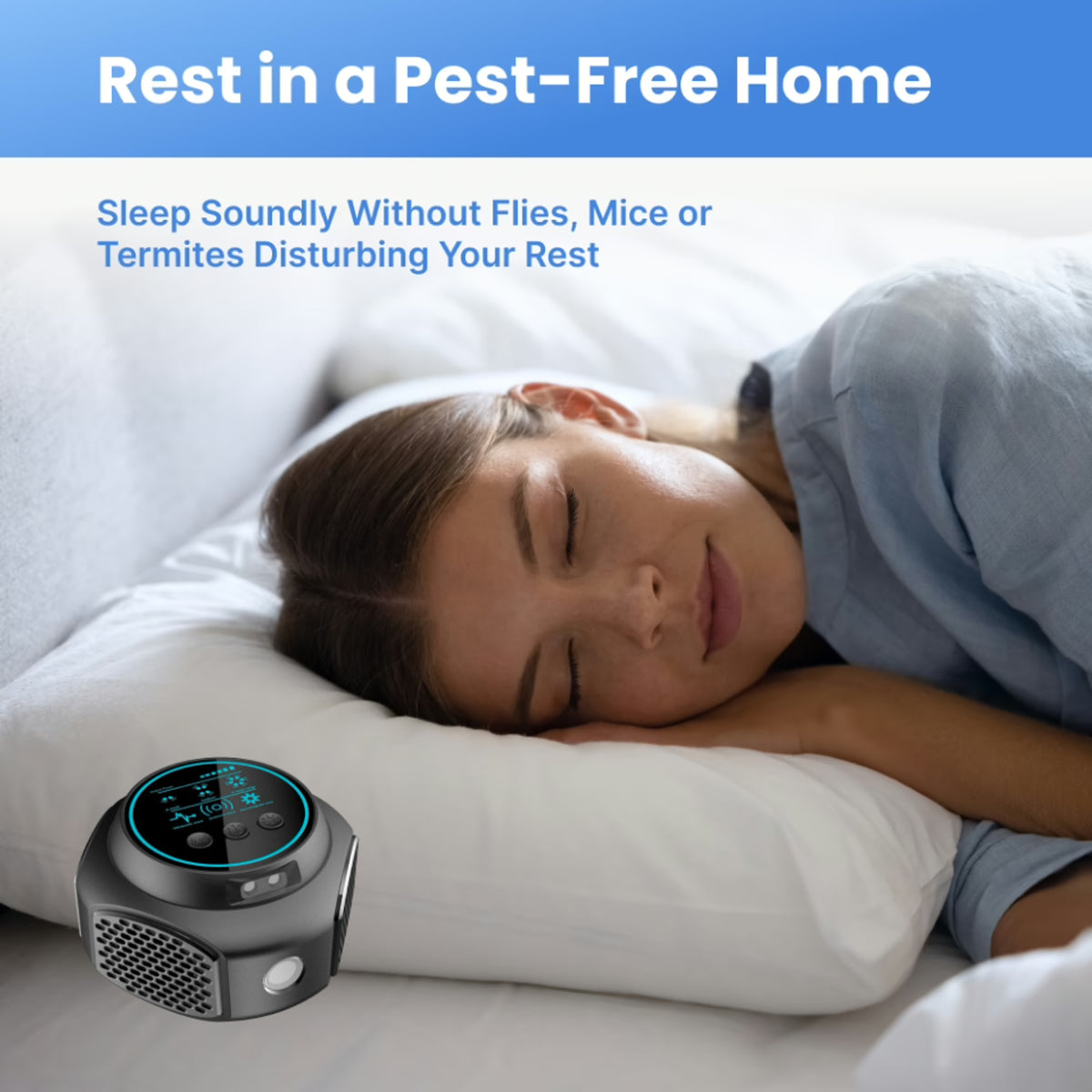 Plug-In Ultrasonic Repellent For Home & Garden Chemical-Free Rodent Repellent - Image 9