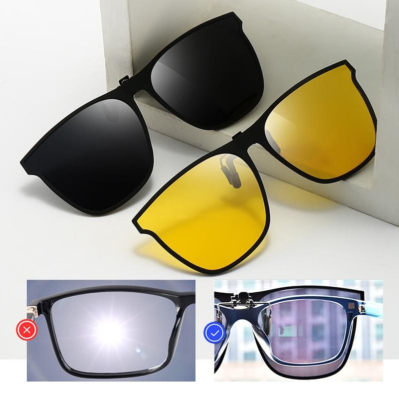Polarized Sunglasses Prescription Clip On Fishing Glare Reduction - Image 8
