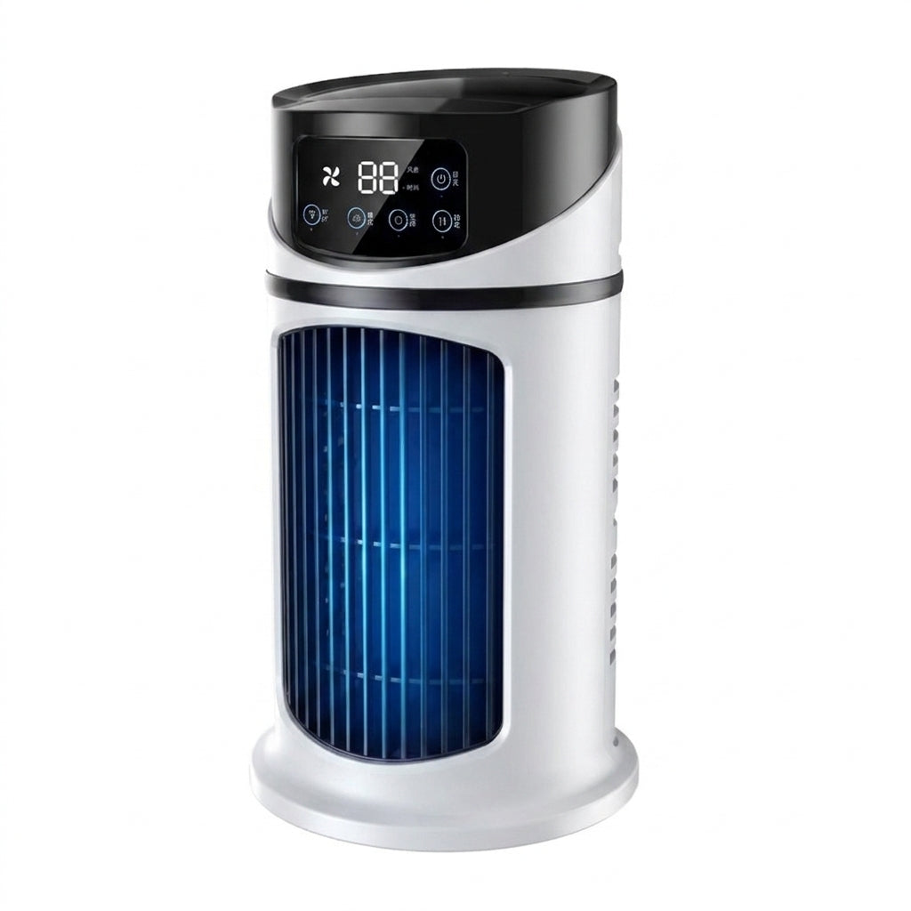 Portable Air Cooler Mini Air Conditioner Evaporative Cooler Desk - hero