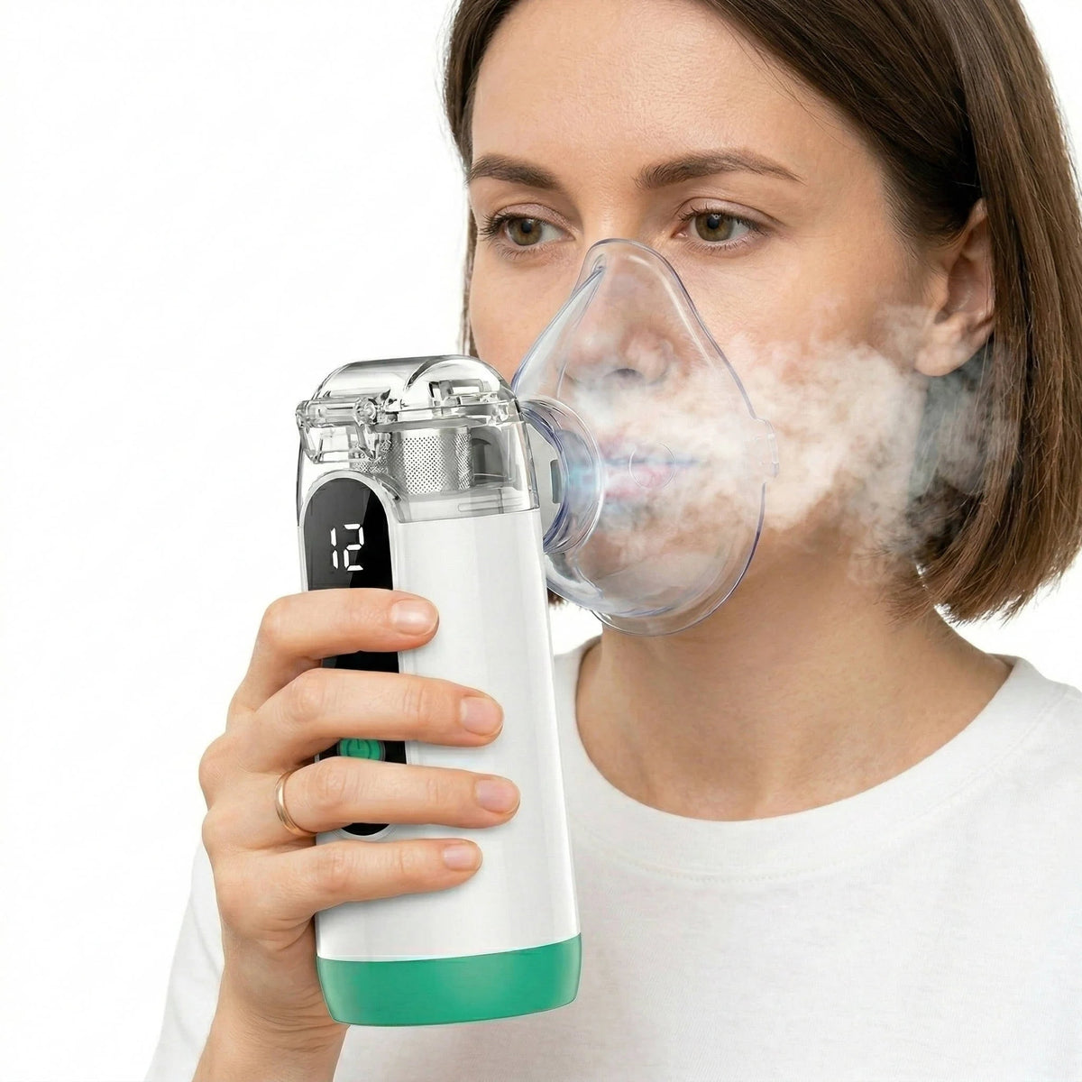 Portable Nebulizer With Ultrafine Mist USB Rechargeable & Whisper-Quiet Operation - Image 1
