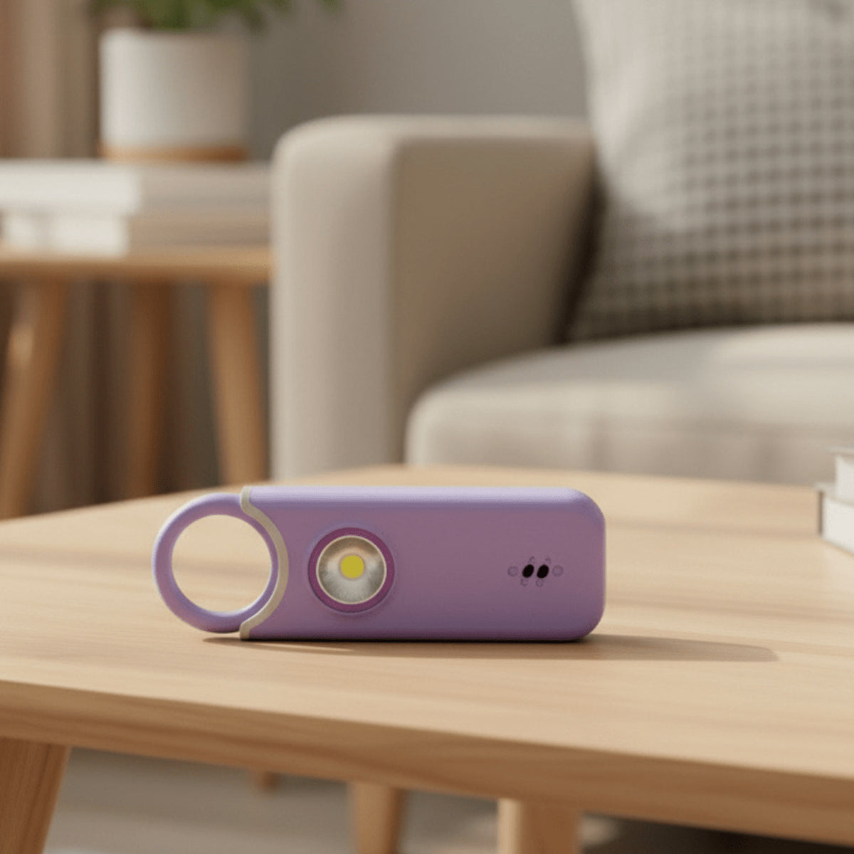 Portable Personal Safety Alarm With Integrated LED Light - Image 1